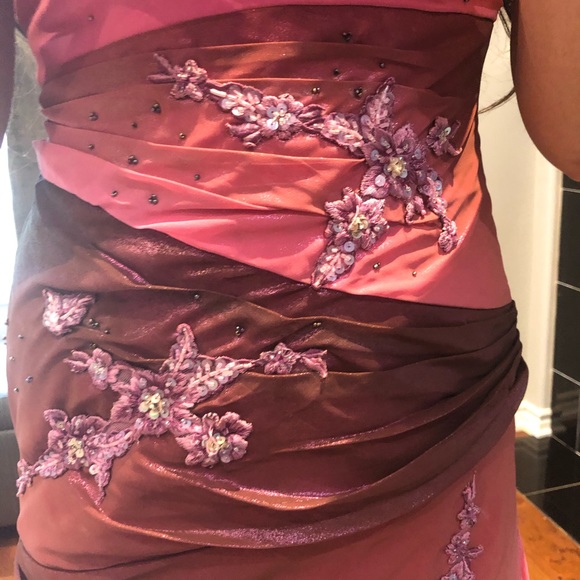 Juno Purple Wedding Dress - Picture 2 of 2